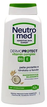 Гель для душу "Вівсяне молоко та Кокос" - Neutromed Dermoprotect pH 5,5 Shower Gel 600ml (1345210-503548069-2)