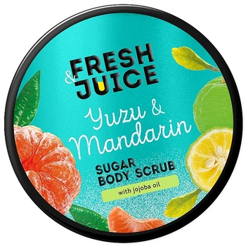 Сахарный скраб для тела "Юдзу и мандарин" - Fresh Juice Yuzu & Mandarin Sugar Body Scrub 200ml (1313115-286087228-2)