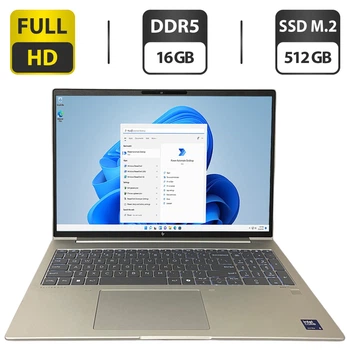 Ультрабук HP EliteBook 660 G11 / 16" (1920x1200) IPS / Intel Core Ultra 5 125U (12 (14) ядер по 1.3 - 4.3 GHz) / 16 GB DDR5 / 512 GB SSD M.2 / Intel Graphics / WebCam / Fingerprint б/у