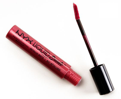 Матова рідка помада з металевим ефектом Nyx Liquid Suede 4 мл відтінок Acme LSCL37