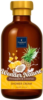 Крем-гель для душу "Ананас та Кокос" - Famirel Wonder Nature Shower Gel 500ml (1323039-983557711-2)