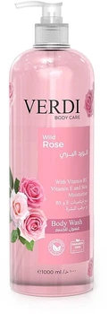 Гель для душа с экстрактом дикой розы - Verdi Wild Rose Body Wash 1000ml (1348769-1439337555-2)