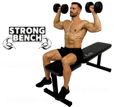 Лавка тренувальна універсальна WCG Strong Bench (для жиму, пресу і спини)