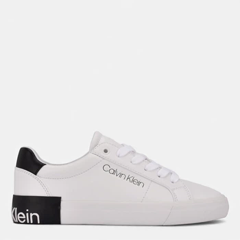 Женские кеды низкие Calvin Klein 52455352 40.5 26.5 см Белые (1159814035)