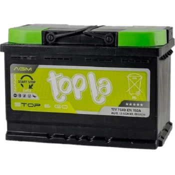Аккумулятор автомобильный Topla 70 Ah/12V EFB Japan Euro (112 270)