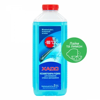 Незамерзающая жидкость для стекол XADO -100 ⁰С 2 л XA 50216