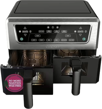 Мультипечь Cuisinart AIR-TWIN 10.4L AFD10XSSE