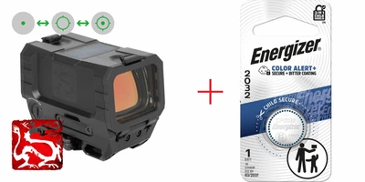 Коліматорний приціл Holosun Ronin AEMS Max GR+ Подарунок Energizer 2032 Lithium 3V
