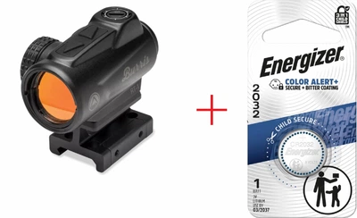 Приціл коліматорний Burris RT-1+ Подарунок Energizer 2032 Lithium 3V