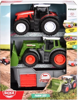 Zestaw do zabawy Dickie Toys Sprzęt rolniczy 15 cm 3732006 (4006333094248)