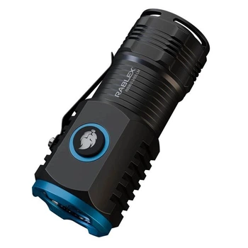Светодиодный аккумуляторный фонарик Rablex RB902 – 2000 люмен, 3 диода ,Li-ion 18350 USB, с магнитом , алюминий