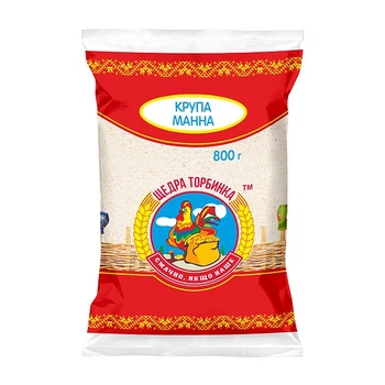 Крупа манна Щедра Торбинка 800 г (4820094534184)