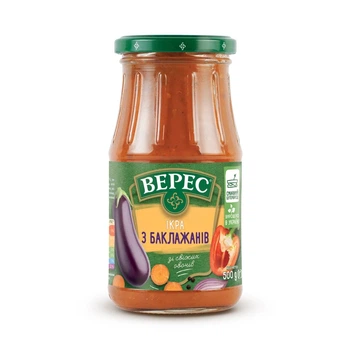 Ікра з баклажанів Екстра с/б Верес 500 г (4823105400577)