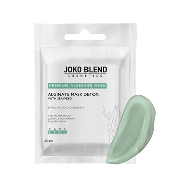 Альгінатна маска для обличчя Joko Blend Детокс із морськими водорослями, 20 г