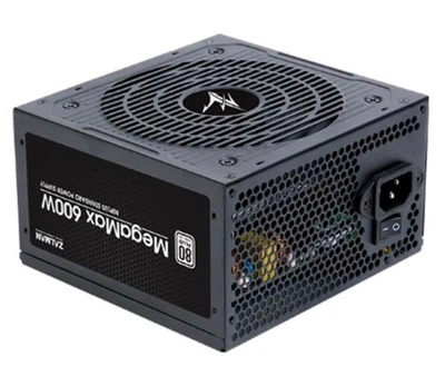 Блок питания 600 Вт, Zalman MegaMax, Black (ZM600-TXII)