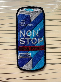 Патч "NON STOP", нон стоп на липучці 4,5х9 см