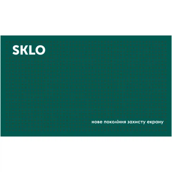 Антиковзаючий килимок SKLO для поклейки захисту екрану смартфонів (22x13 см) Зелений
