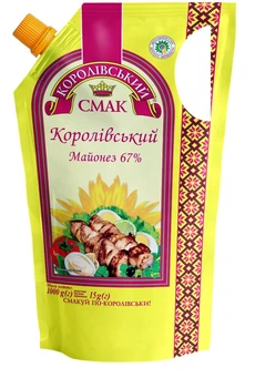 Майонез Королівський 67% Королівський смак 1000 г (4820175666988)