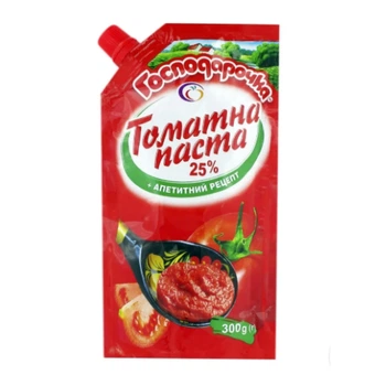 Томатна паста 25% Господарочка 300 г (4820024793377)
