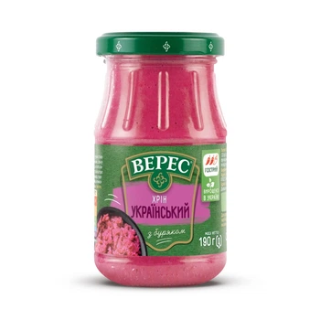 Хрен Украинский Верес 190 г (4823105400072)