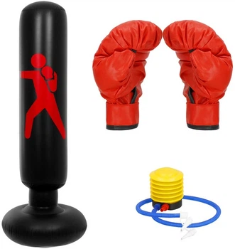 Zestaw do boksu Springos KG0004 z rękawicami bokserskimi (5907719452395)