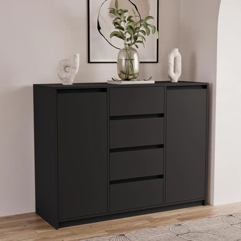 Комод Furnigrade КМ - 13 антрацит 1000х1300х450