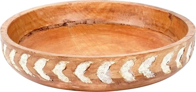 Miska drewniana Vilde Brązowa 30.5 cm 2.5 l (8720573889483)