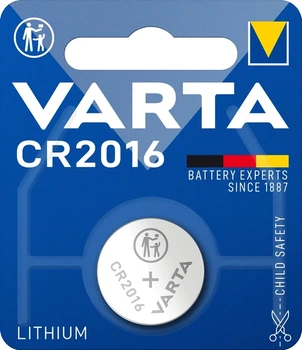 Батарейка VARTA CR2016 lithium 3v