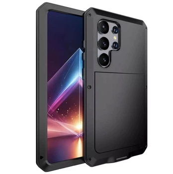 Противоударный чехол Primo Doom Armor для смартфона Samsung Galaxy S25 Ultra (SM-S938) - Black