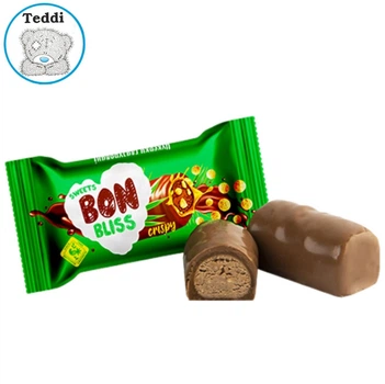 Цукерки глазуровані "BON BLISS" хрусткий, 1 кг. Житомирські ласощі