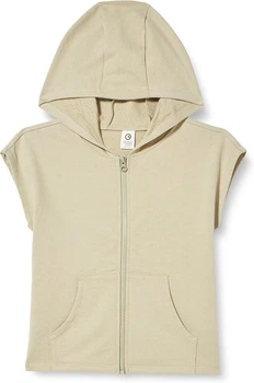 Дитячий жилет-толстовка для хлопчика Green Cotton 128 см Оливковий (25111269)