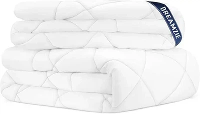 Ковдра Dreamzie 155×220 см — 4 сезони, щільність 300 г/м², м’яка мікрофібра, дихаюча, гіпоалергенна, всесезонна