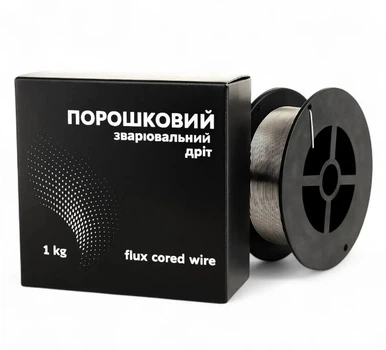 Порошковая (флюсовая) сварочная проволока E71T-GS, 0.8 мм, катушка 1.0 кг