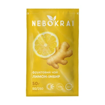 Чай фруктовый Nebokrai Лимон-Имбирь 20 шт