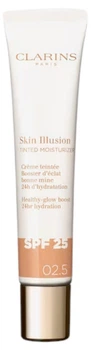 Тональна основа Clarins Skin Illusion Spf25 зволожувальна 02.5 40 мл (3666057298011)