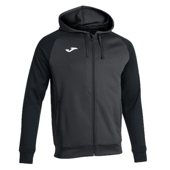 Олимпийка Joma ACADEMY IV с капюшоном серо-черная 101967.151 Joma S
