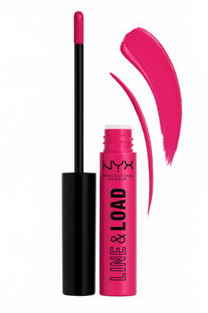 Матова помада контур NYX LINE & LOAD Girl Please LLL05 малинова