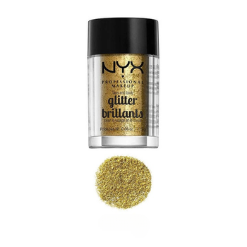 Глиттерная пудра для макияжа NYX Professional Glitter Gold GLI05