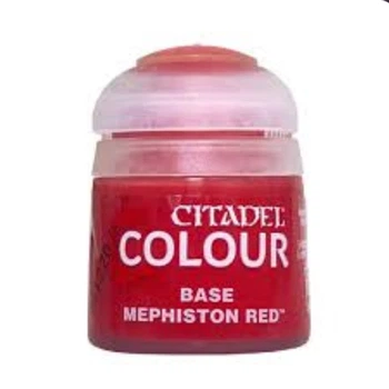 Фарба BASE: MEPHISTON RED 12ML