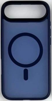 Чохол iPhone 17 Air Guard New matte with MagSafe blue