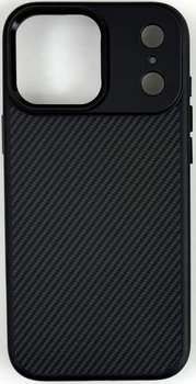 Чохол iPhone 17 Pro Max Kevlar Soft touch with MagSafe black