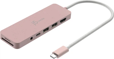 Hub USB J5create USB-C 6-w-1 (JCD373ER-N)