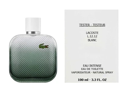 Тестер Туалетна вода для чоловіків Lacoste L.12.12 Blanc Eau Intense 100 мл