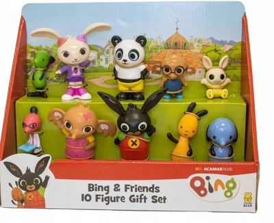 Великий набір фігурок кролик бінг сула флоп коко Bing Rabbit Sula Flop Coco з 10 фігурок