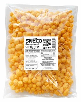 snEco "ЧЕДДЕР", 500г - сир сушений хрусткий