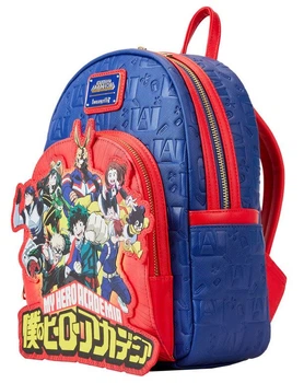 Plecak Loungefly My Hero Academia Group z wytłoczonym logo 26 cm (0671803463080)