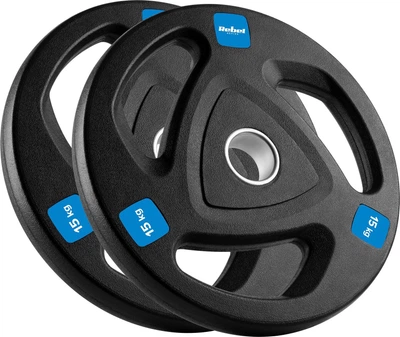 Набір олімпійських дисків Rebel Active гумові 2 x 15 кг (5901890100373)