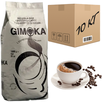 Кава GIMOKA GUSTO RICCO 1 кг (ящик 10кг)