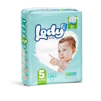 Подгузники детские Lody Baby Air junior 5 (11-25 кг) 24 шт.