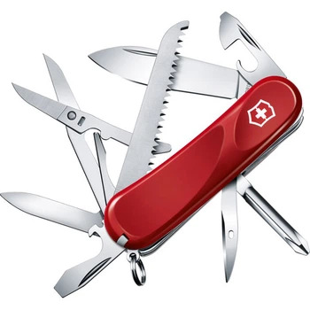 Ніж складний, мультитул Victorinox Evolution 18 (85мм, 15 функцій), червоний 2.4913.E
